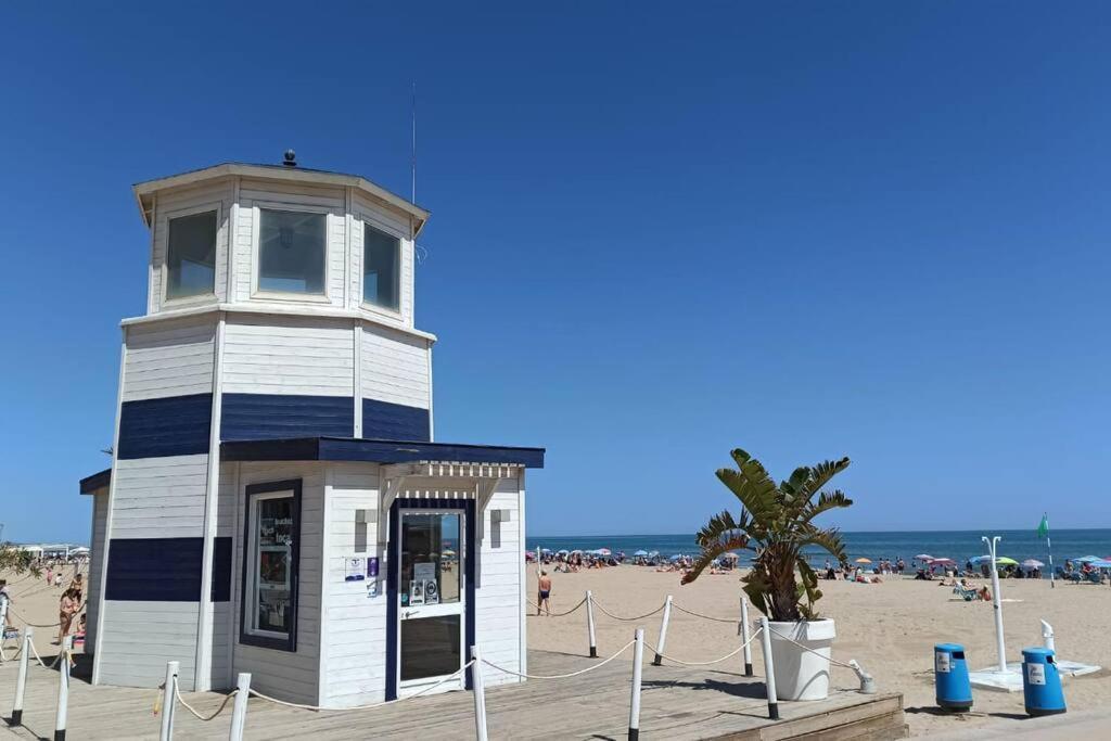Apartamento, Estudio En La Playa Playa de Gandia Exteriör bild